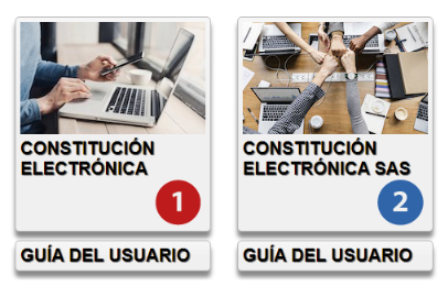 Constitución electrónica de una empresa