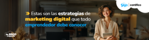 Estrategias de Marketing Digital para Emprendimientos Banner Estrategias de Marketing digital para emprendimientos